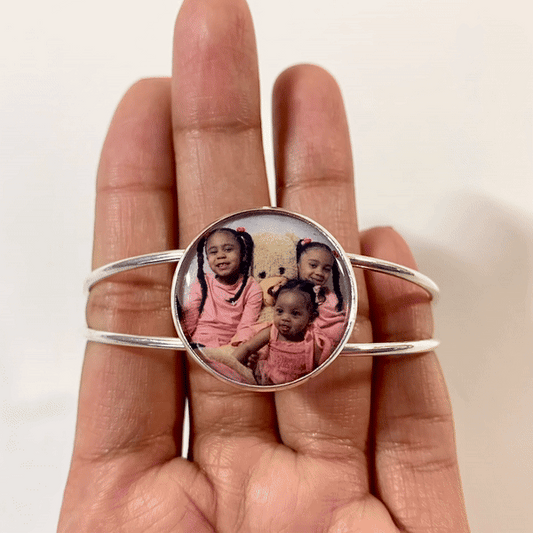 Custom Adjustable Photo Bracelets