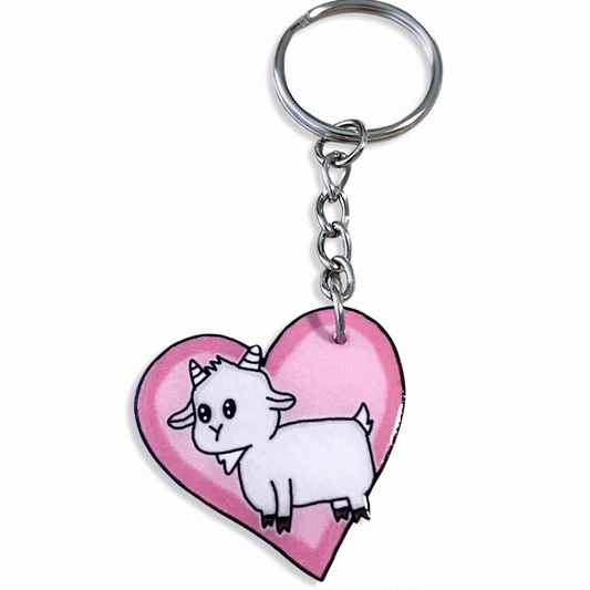 Custom Die Cut Acrylic Keychains