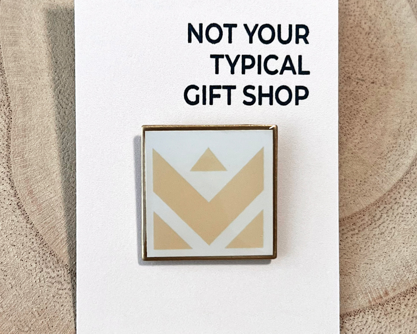 Custom 1-1.5 inch Square Lapel Pins
