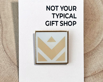 Custom 1-1.5 inch Square Lapel Pins