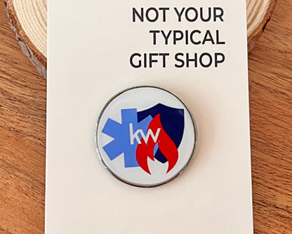 Custom 1-2 inch Circle Lapel Pins