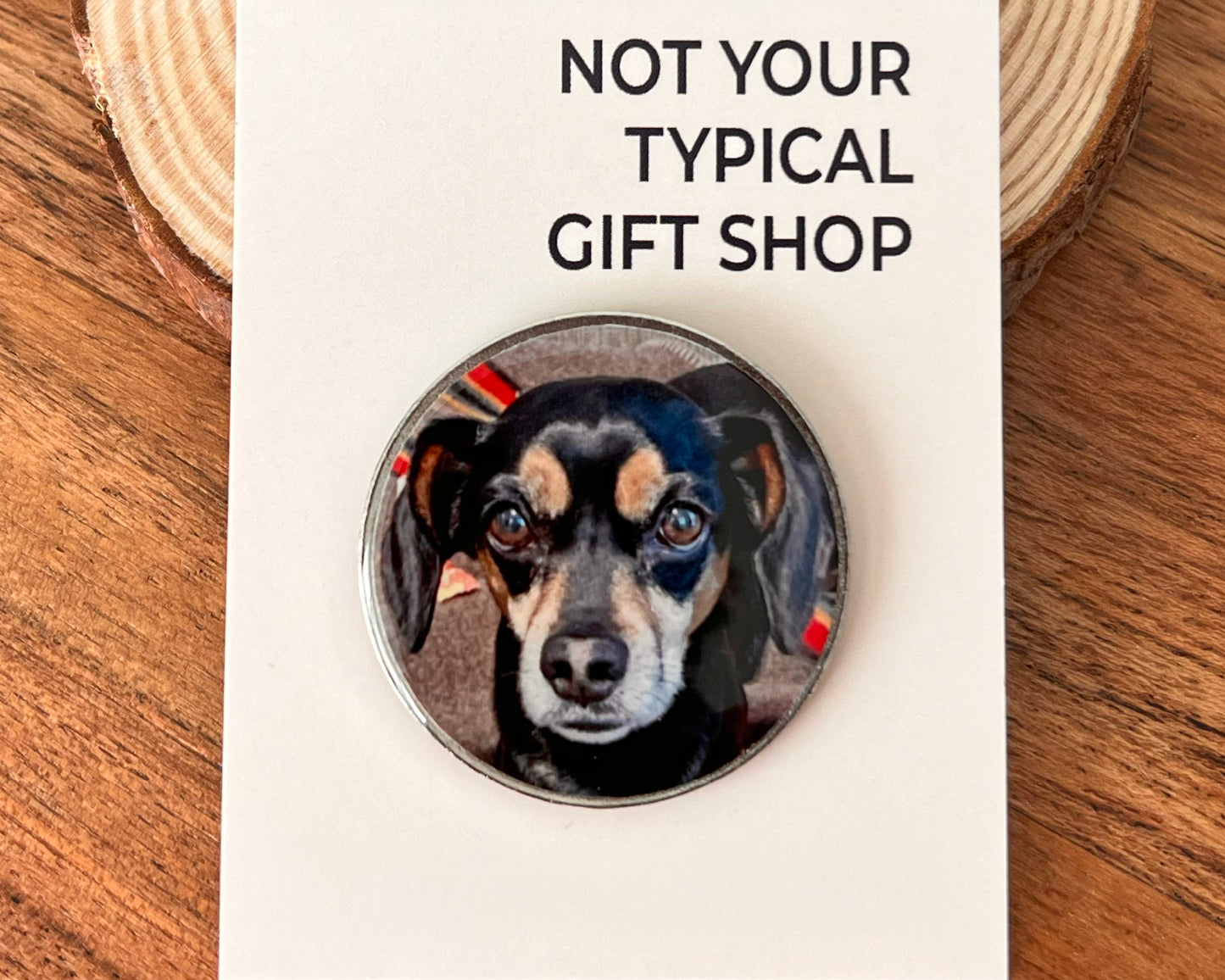 Custom 1-2 inch Circle Lapel Pins