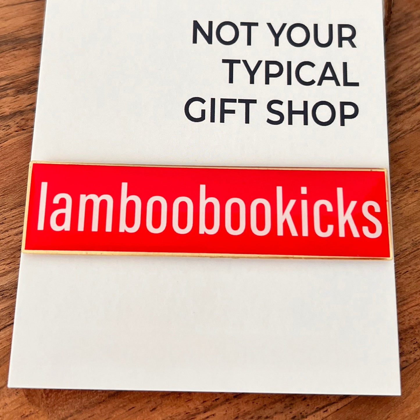 Custom 1-3 inch Rectangle Lapel Pins