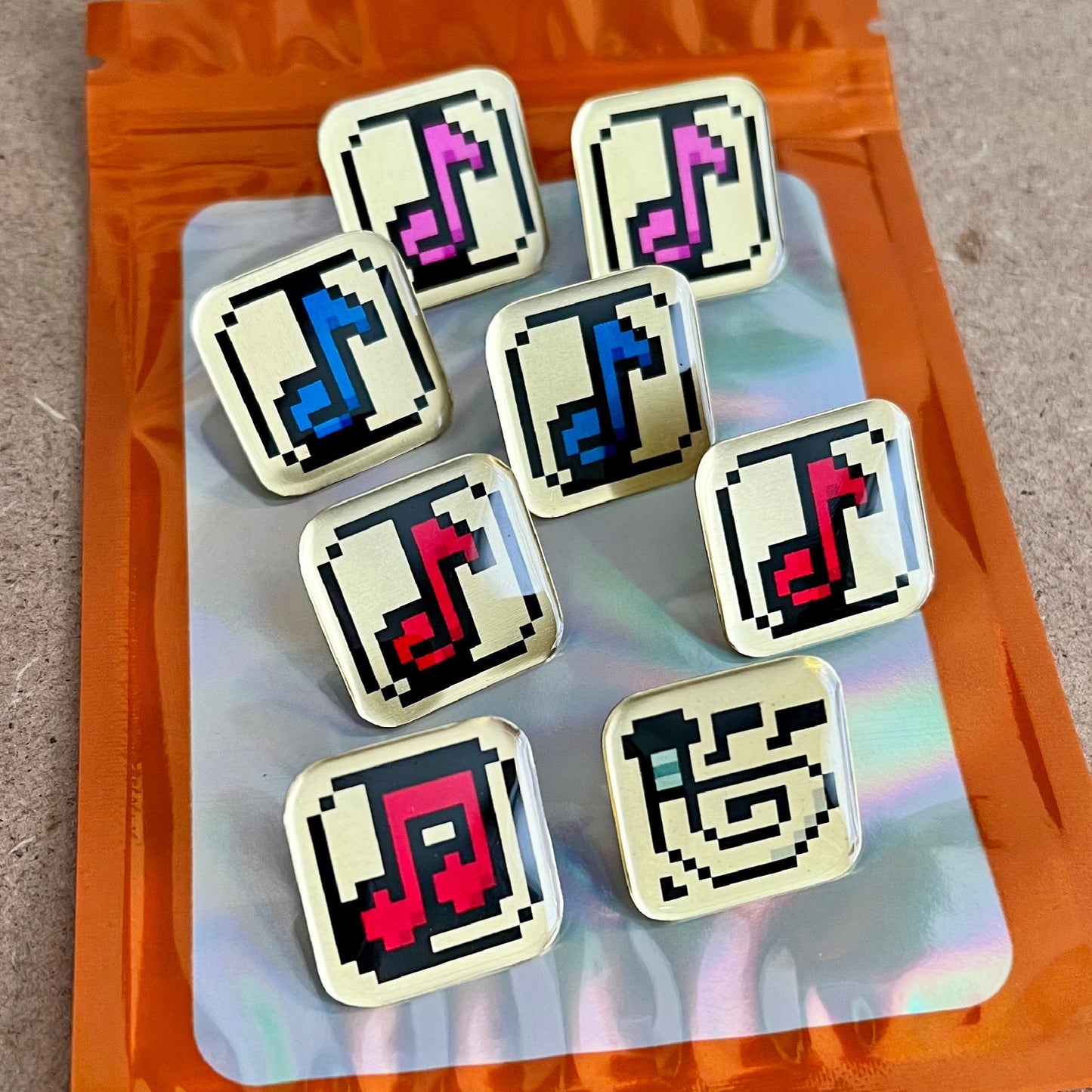 Custom 16-20mm Square Lapel Pins