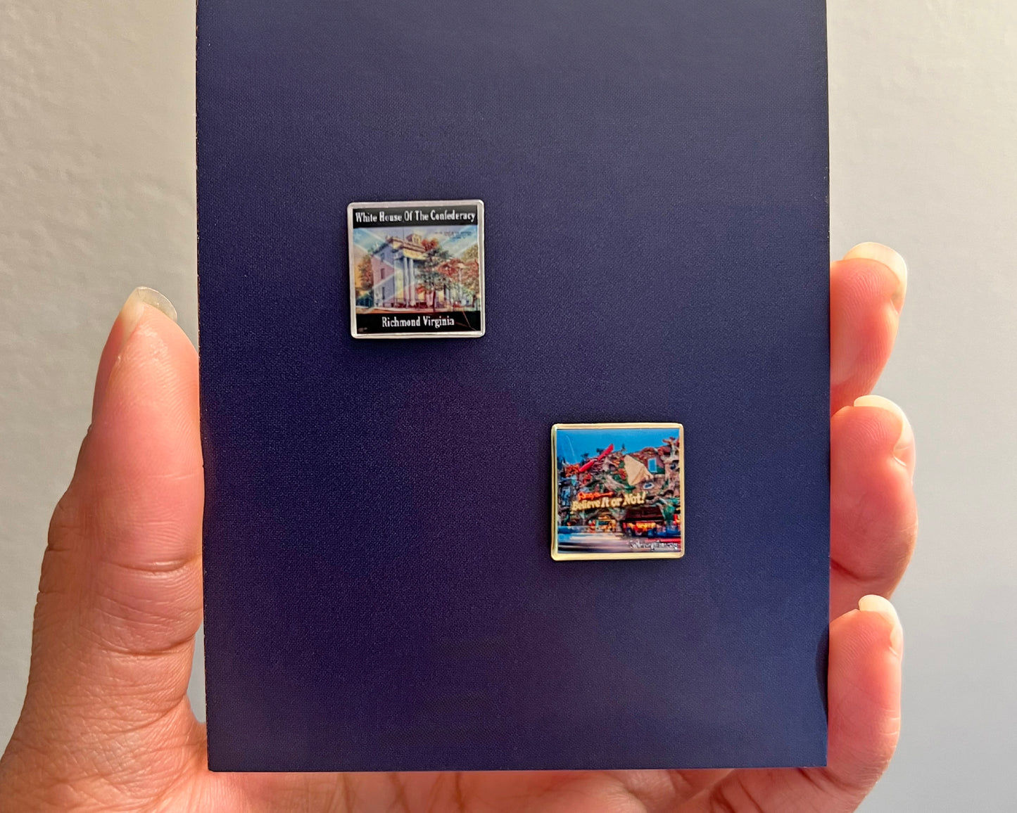 Custom 16-20mm Square Lapel Pins