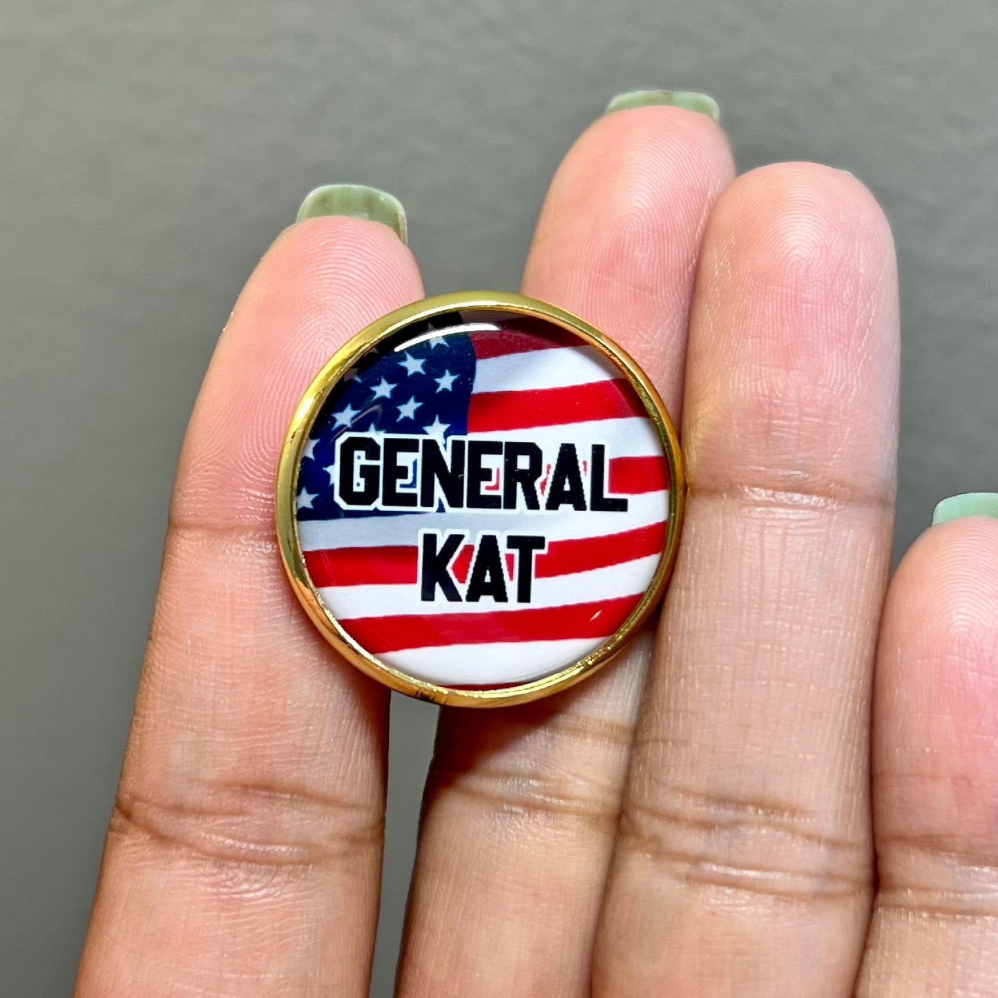 Custom 1 inch Circle Photo Pins