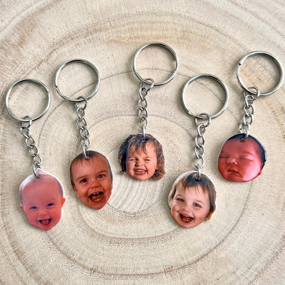 Custom Die Cut Acrylic Keychains