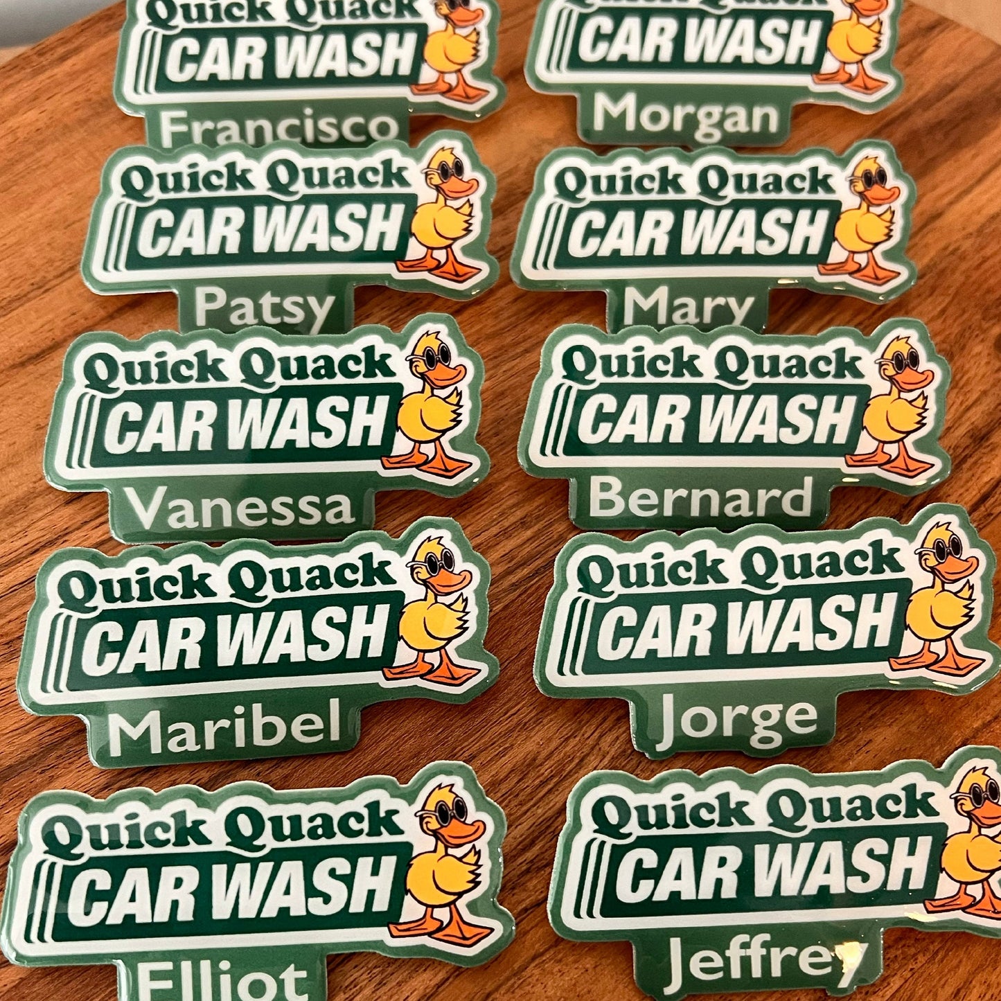 Custom Design Die Cut Acrylic Pins