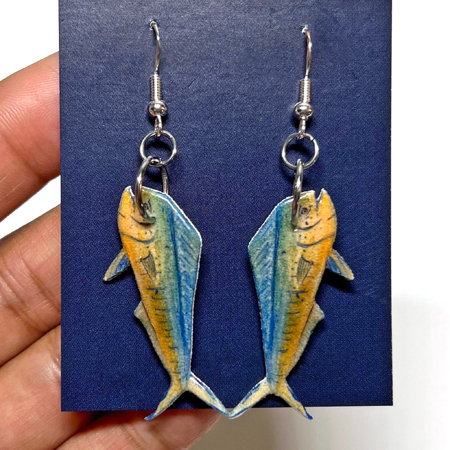 Custom Design Die Cut Photo Earrings