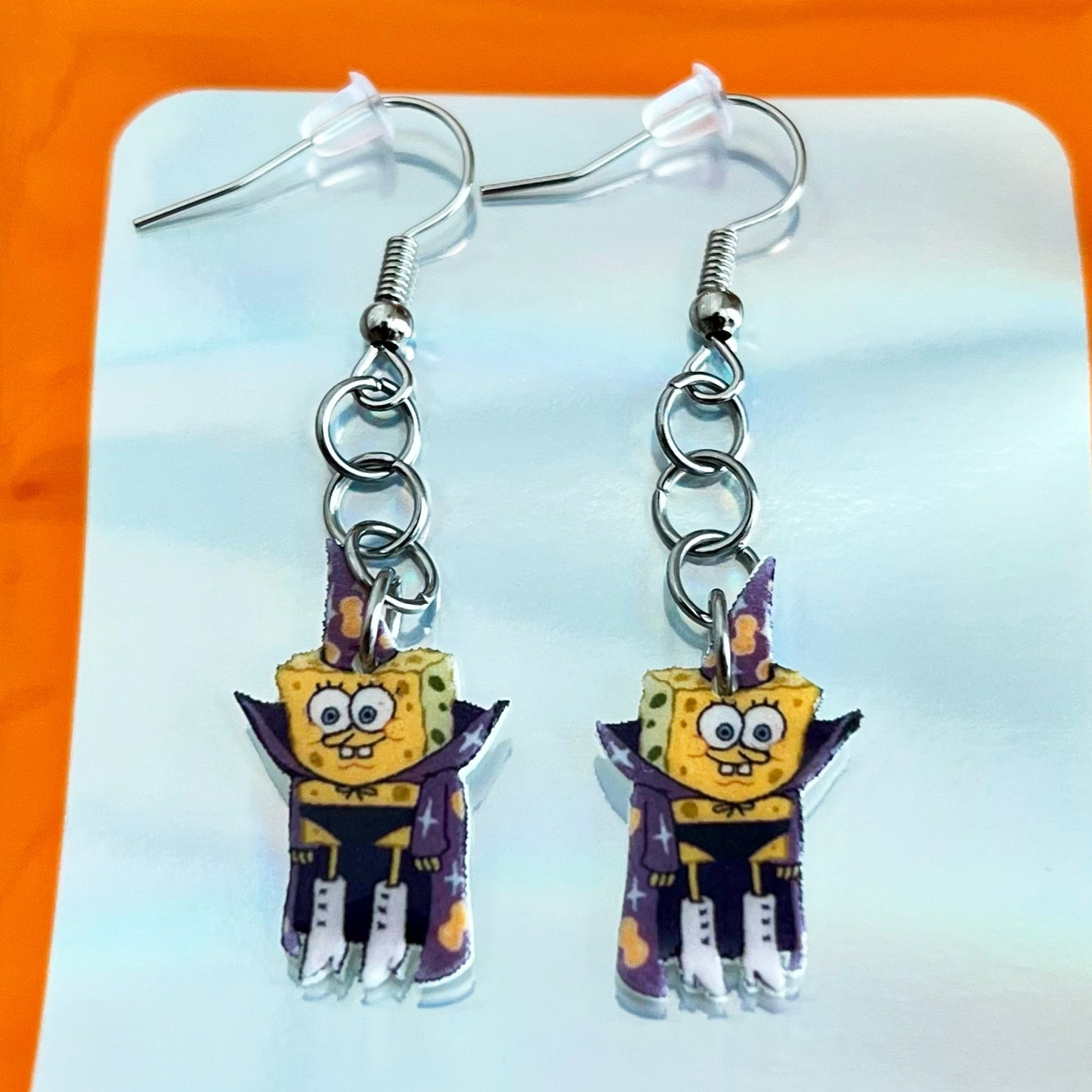 Custom Design Die Cut Photo Earrings