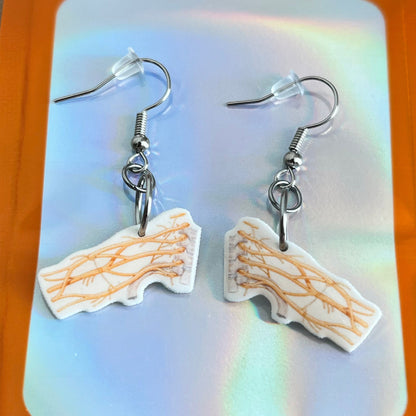 Custom Design Die Cut Photo Earrings