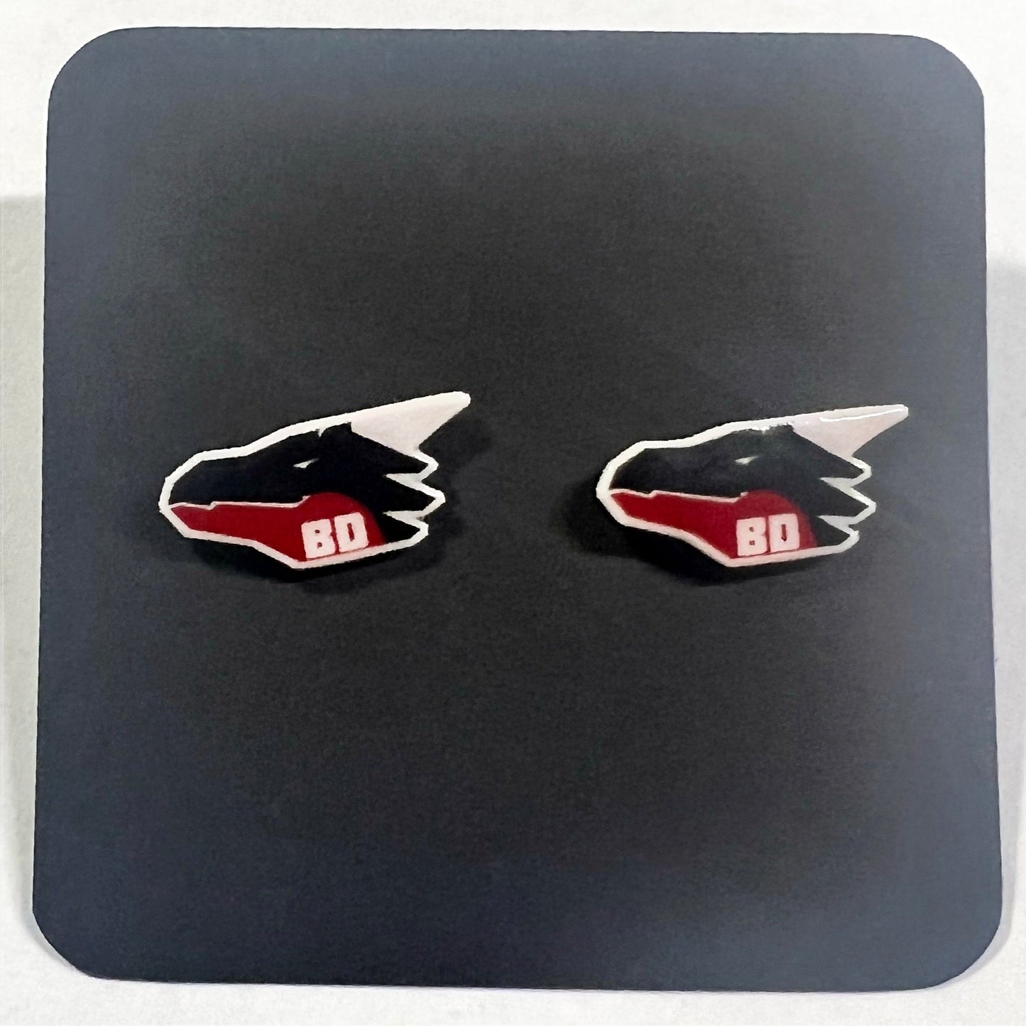 Custom Design Die Cut Photo Earrings