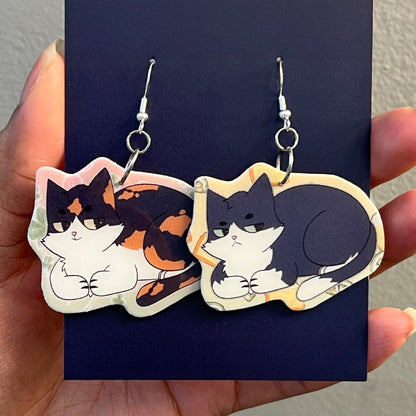 Custom Design Die Cut Photo Earrings