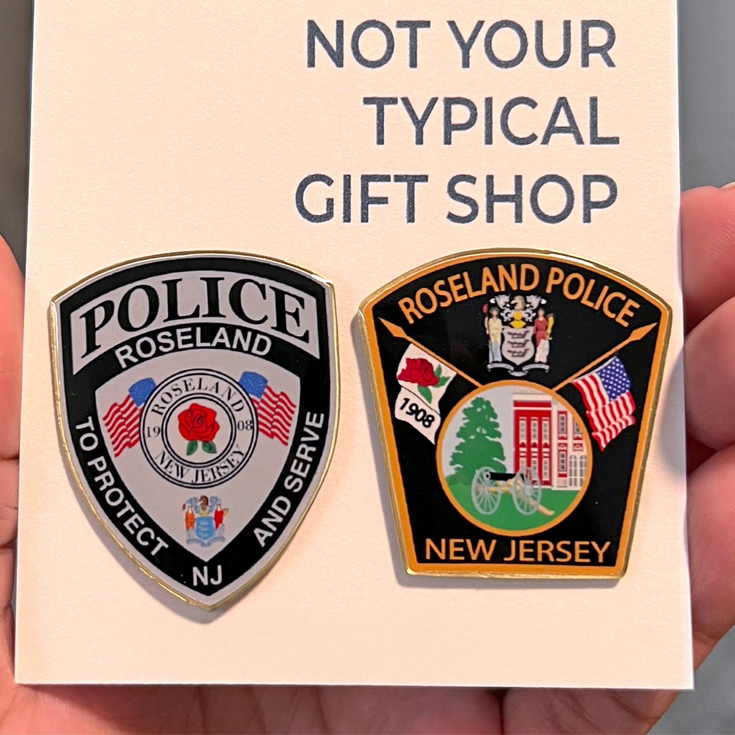 Custom Design Die Cut Metal Pins