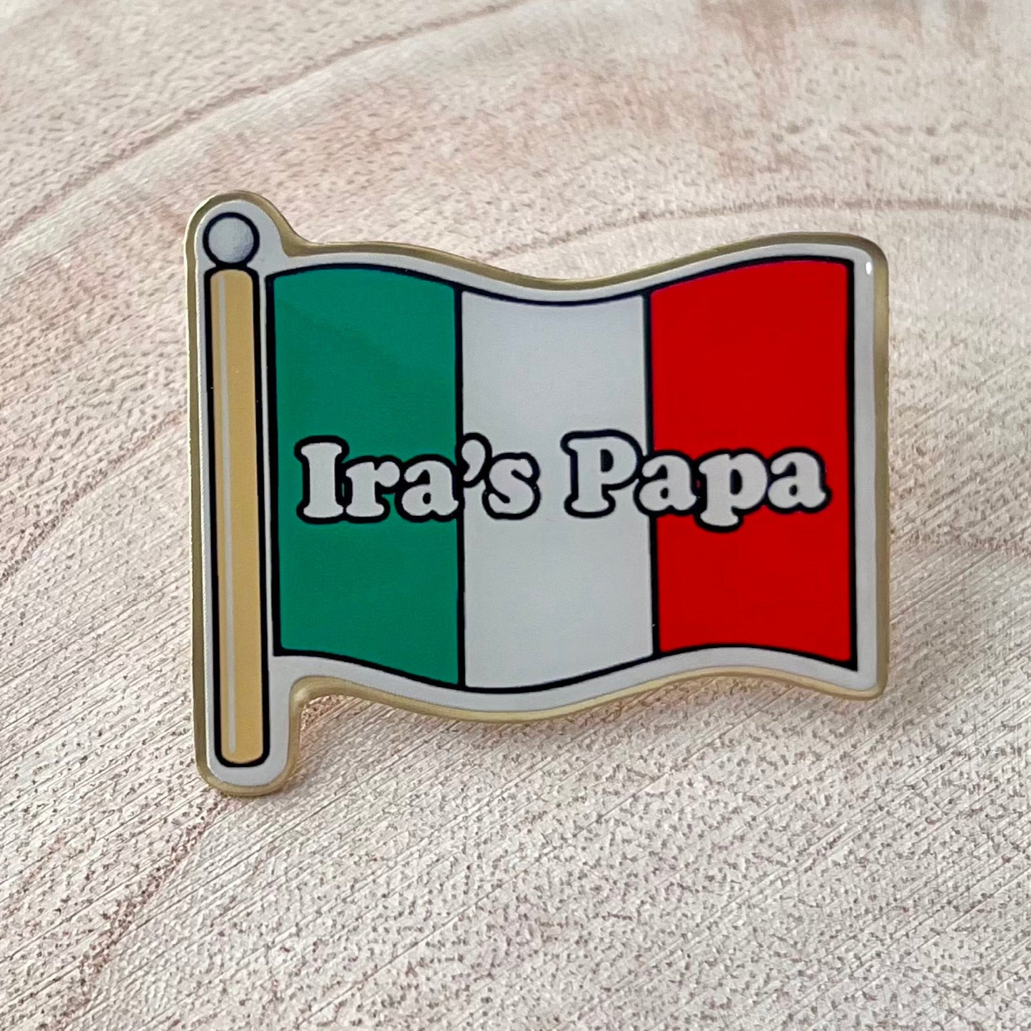 Custom Design Die Cut Metal Pins