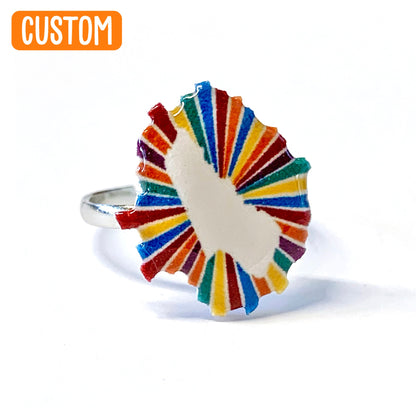 Custom Design Adjustable Rings