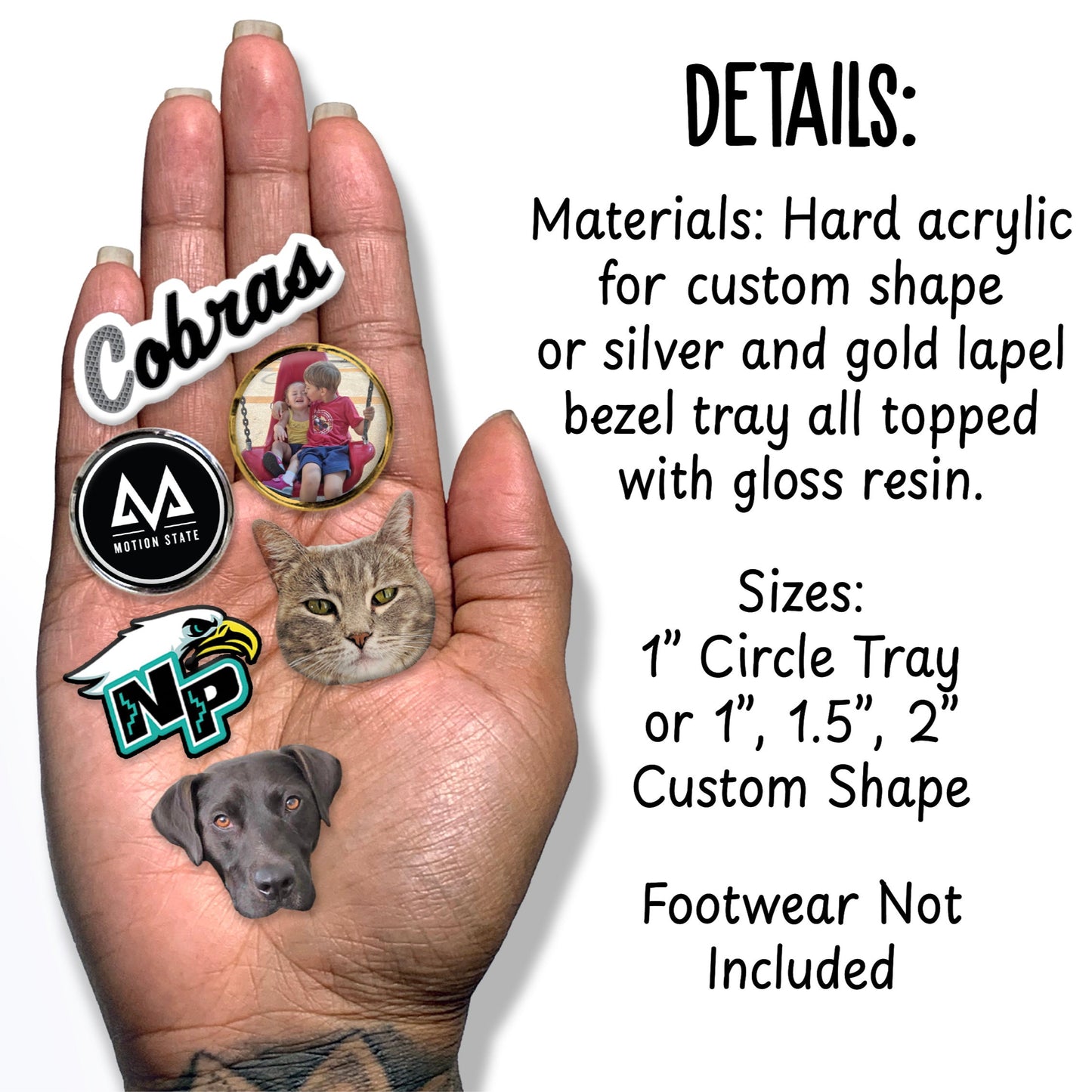 Custom Design Croc Shoe Charms