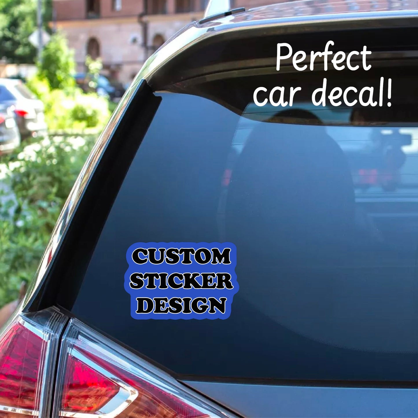 Custom Design Die Cut Decal Stickers