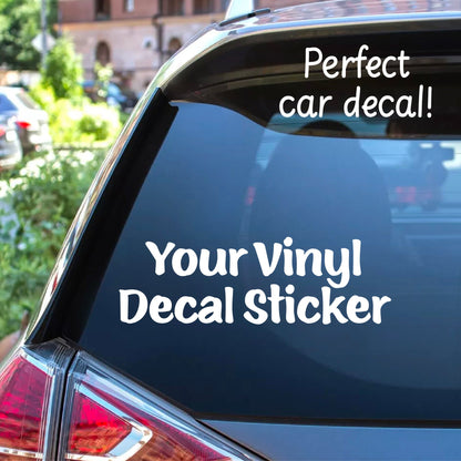 Custom Design Vinyl Decal Stickers
