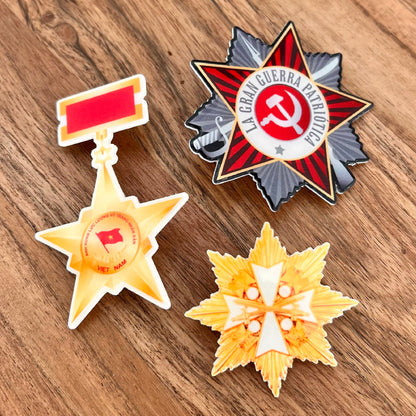 Custom Design Die Cut Acrylic Pins