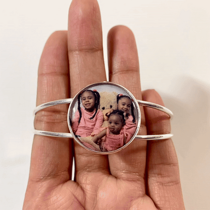 Custom Adjustable Photo Bracelets