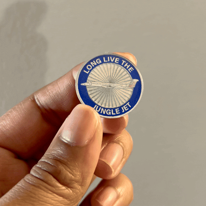 Custom 1-2 inch Circle Lapel Pins