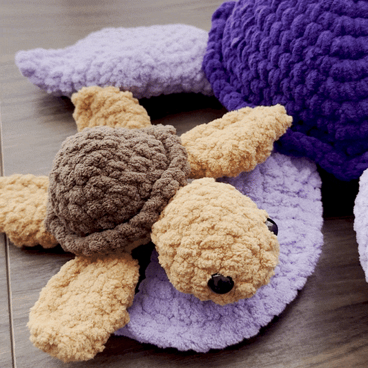 Custom Crochet Turtles